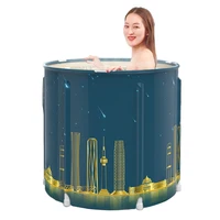 

New Design No Inflation PVC Folding Plastic Portable Bathtub