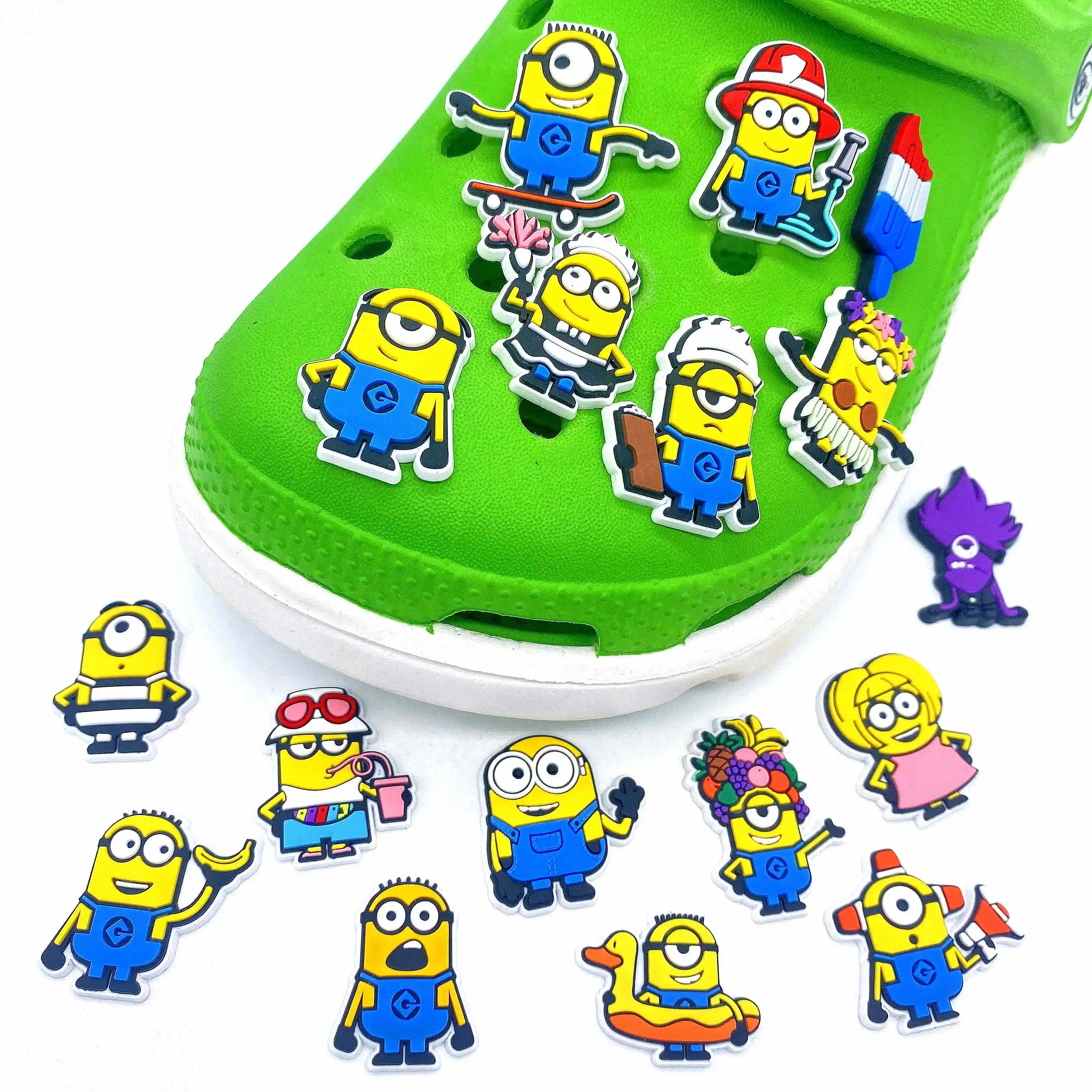 

2023 New Trend Croc movie character Soft PVC Custom Shoe Charm for kid Clog Accessory