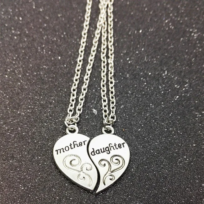 

00274-4 Popular Mother Daughter Necklace Love "Mom" Mother Day Gifts Necklaces For Mother