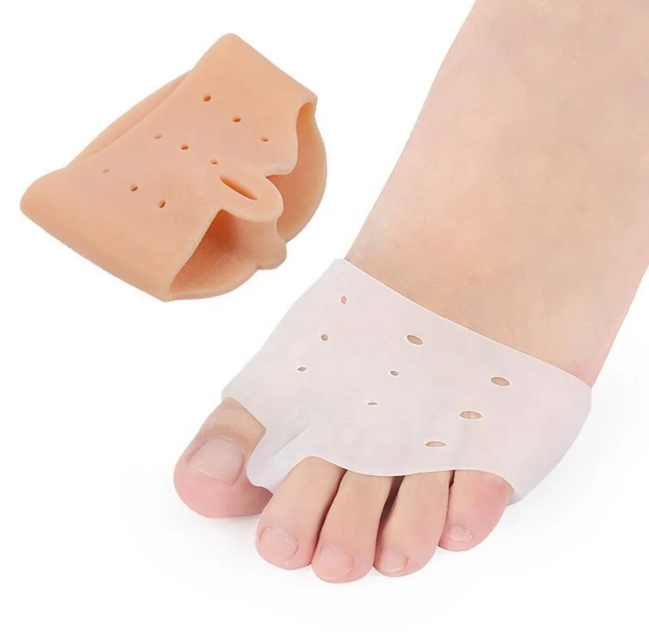 

Forefoot Cushion Breathable Foot Care Gel Bunion Corrector Toe Protector With Metatarsal Pads