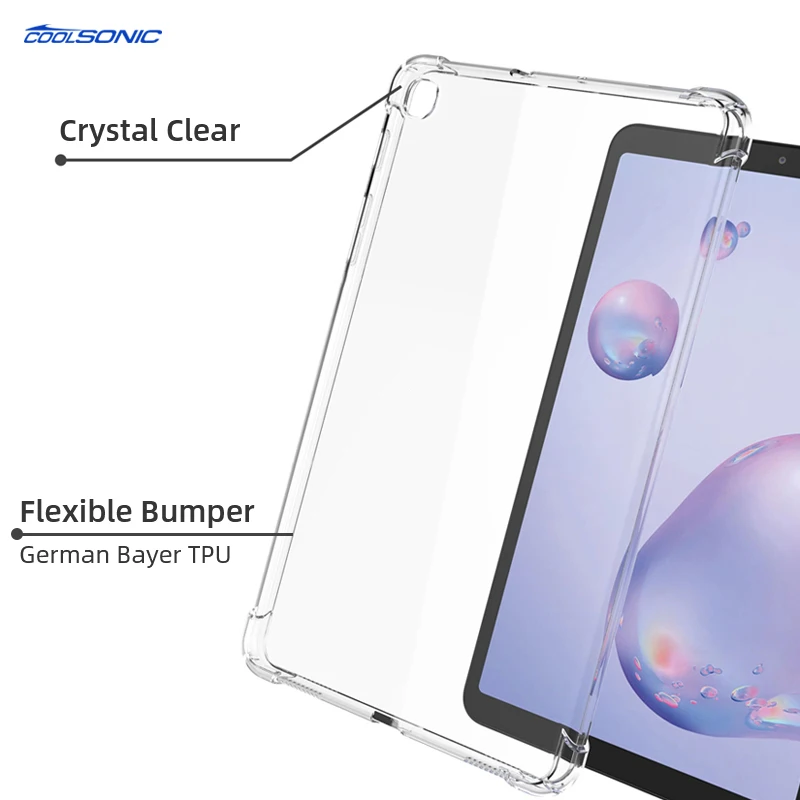 

Factory Direct Sale Lowest Price Lightweight Transparent TPU Tablet Case For Ipad 9.7 2017/2018, Multi colors