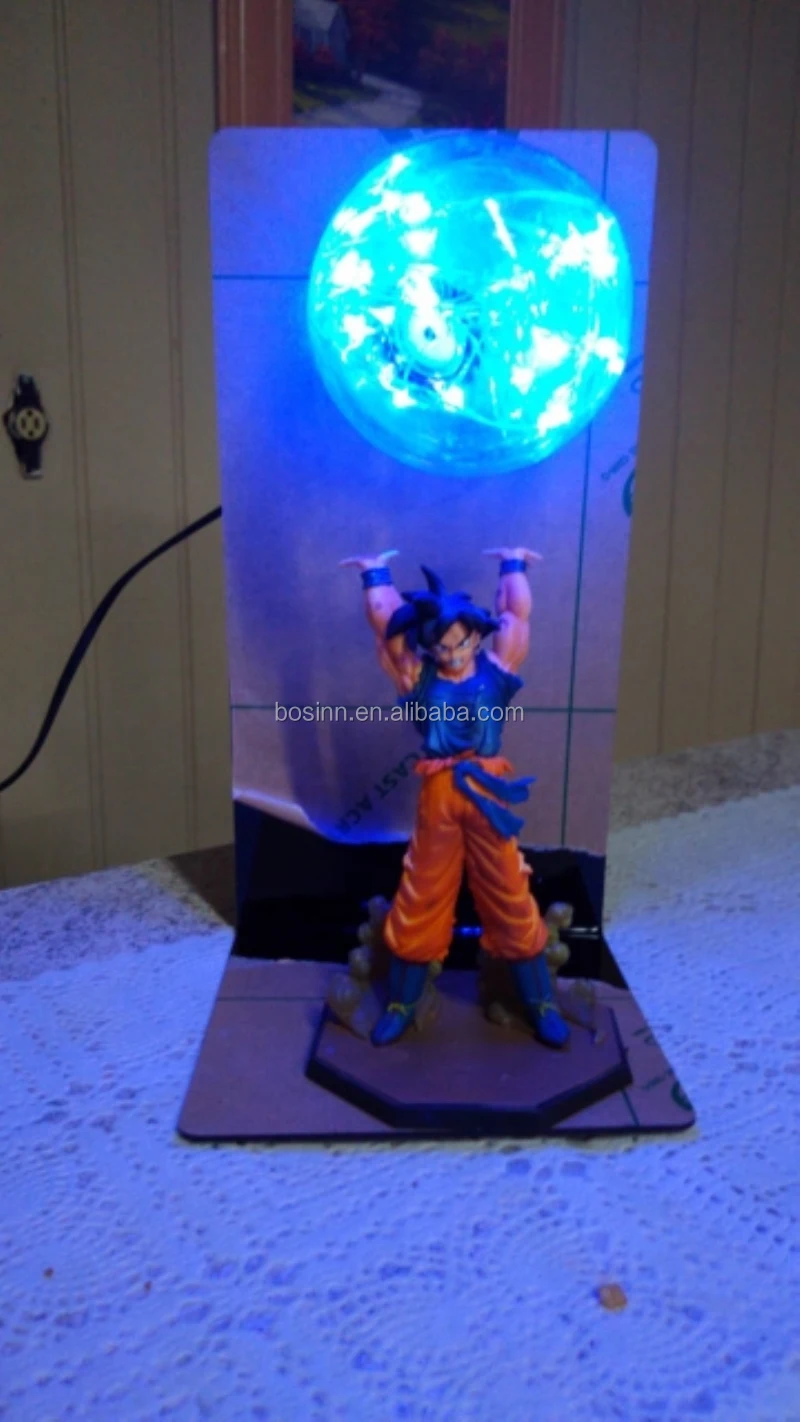 3D LED Nachtlicht Dragon Ball Z Figur Anime Action Son Goku Lampe Kinder Gifts 