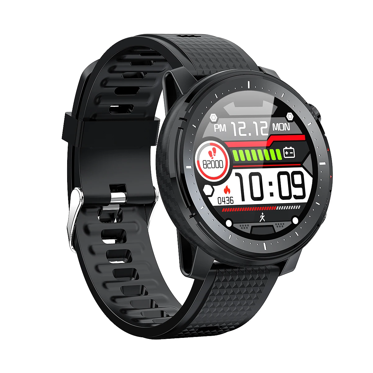 

Newest Products multi-sports heart rate blood pressure and stress L15 smart watch t55 for man
