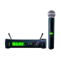 

SLX24 Highly sensitive handheld wireless microphone