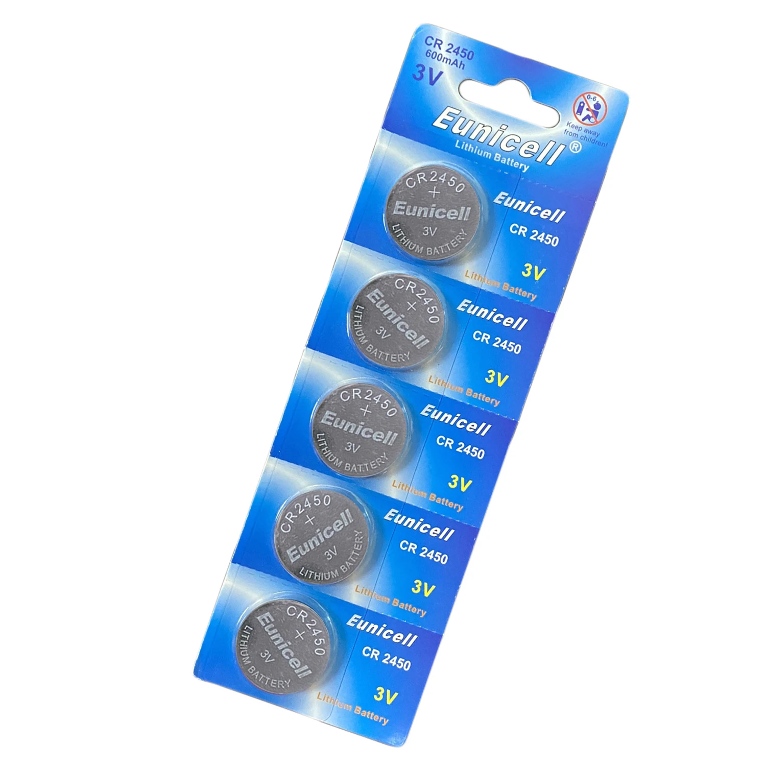 Mercury Free 2450 Cr2450 3v Sc Button Cell Battery In Tray Bulk Package ...