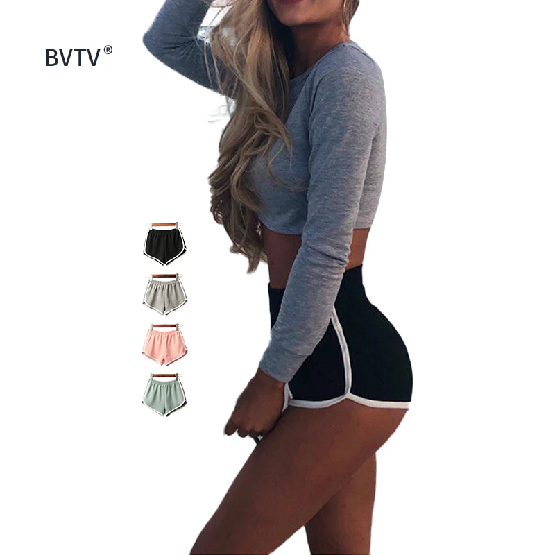 

Custom Sexy Summer Utility Athletic Jogger Yoga Cotton Shorts Women, 4 colors