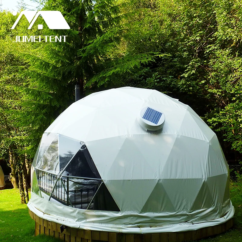 

Camping Geo Geodesic Garden Glass Pvc Igloo Folding Bubble Dome Tent