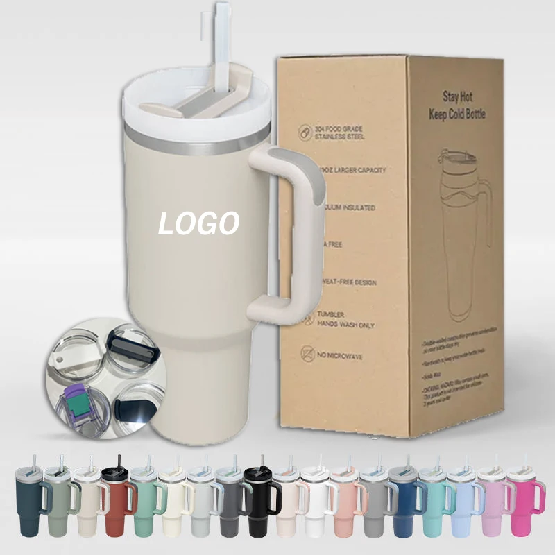 

Wholesale Bulk Double Wall Vacuum Insulated 40Oz Blank Sublimation Tumbler With Handle