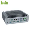 New arrival fanless industrial embedded computer Intel i5 6200u with 2 lan and GPIO support Raid 0/1 for workstation