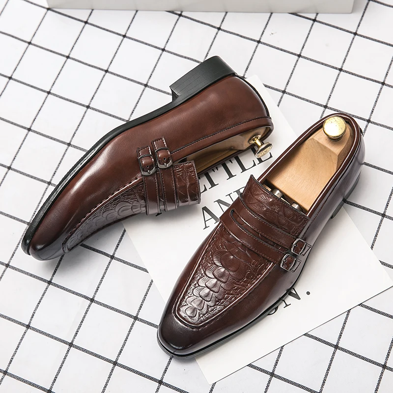 

New Zapatos Casuales Size 48 Loafers Mens Leather Boots Loafers Shoes For Men-Pure Leather Wholesaled Otros Zapatos A La Moda
