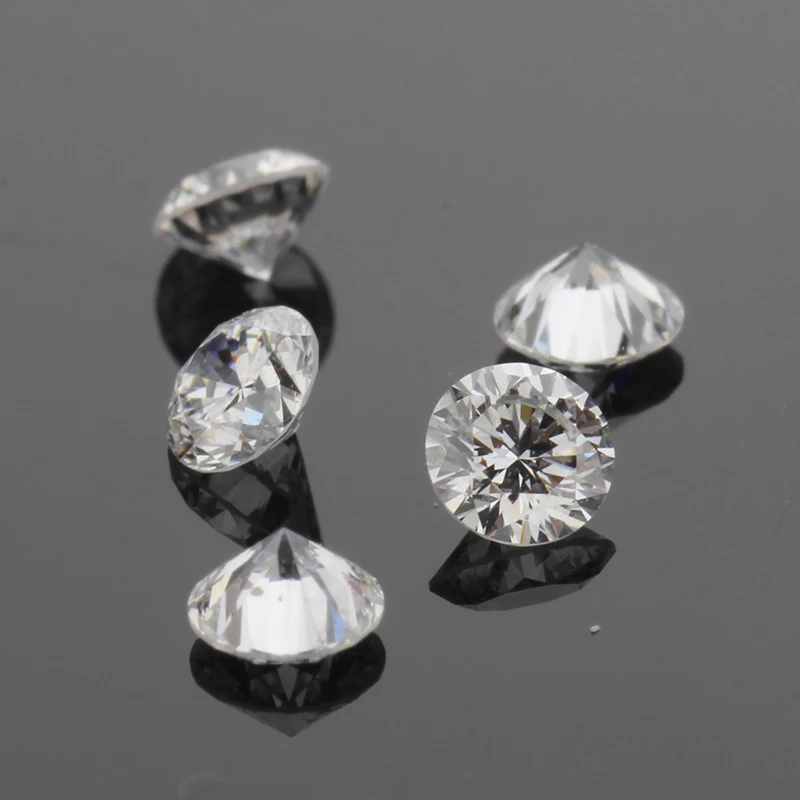 

IGI certificate round excellent diamond cut 0.5 carat lab grown diamond hpht diamond ready to ship, White( def)