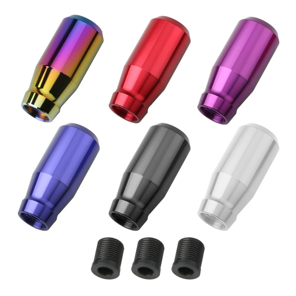 Accept customized logo 8cm watch car shift knob universal  aluminum gear shifter shift knob