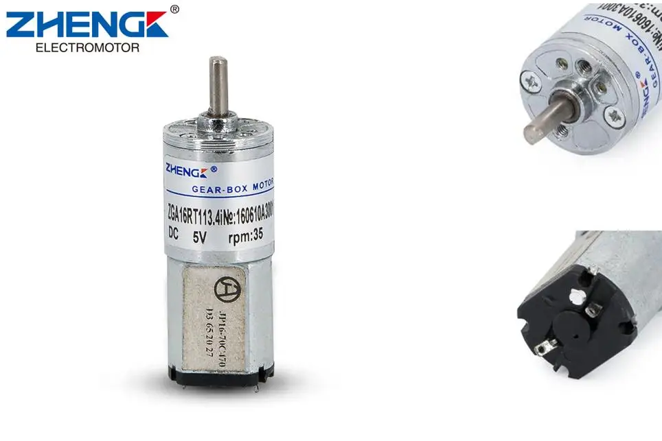 Motore Ingranaggi In Metallo Motore Ridotto DC 3V-6V 55 RPM Mini 16 Mm - Ingranaggi In Metallo, Alta Coppia, Per Robot E Progetti Fai-da-te Motore Elettrico Fuoribordo - Foto 6