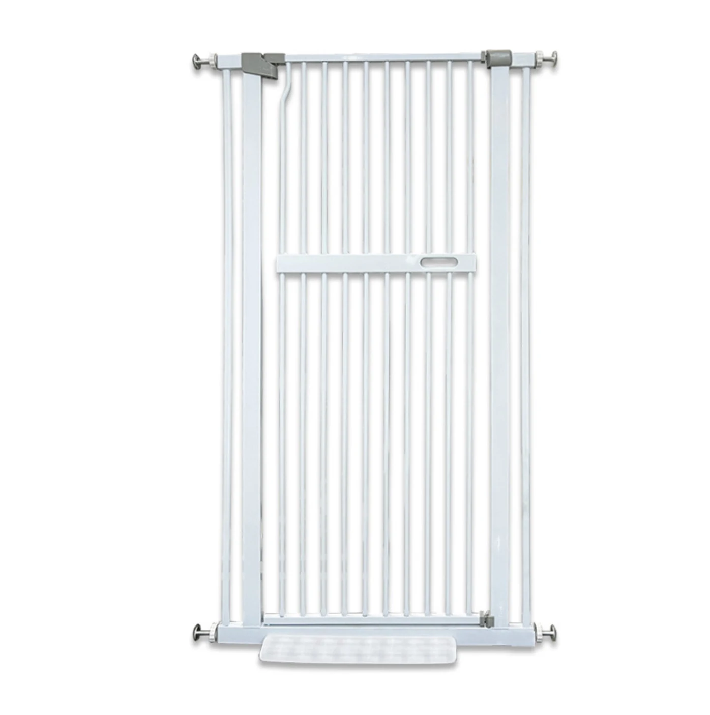

Upgrade Extra Wide Temporary Pet Playground Fence Security Door Safety Stair Pet Dog Cat Baby Fence Gate, White