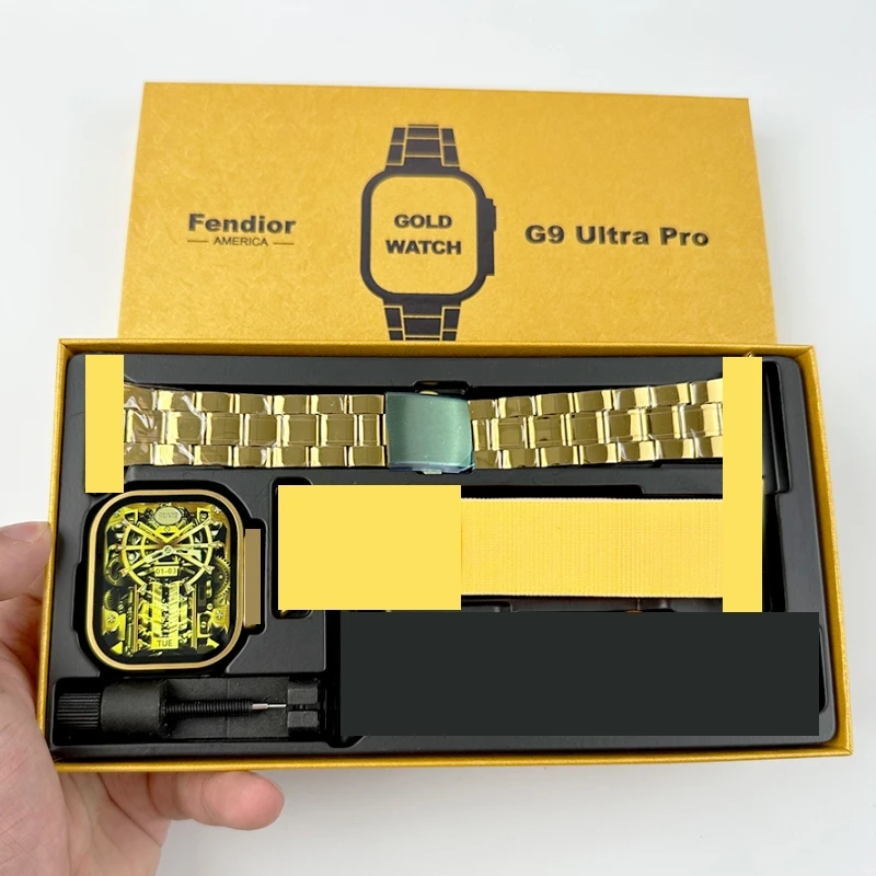 

Factory wholesale low price G9 Ultra Pro reloj inteligente Real Screw Buckle Smart Watch Haino toke G9 Ultra Max S9 HK9 Ultra 2