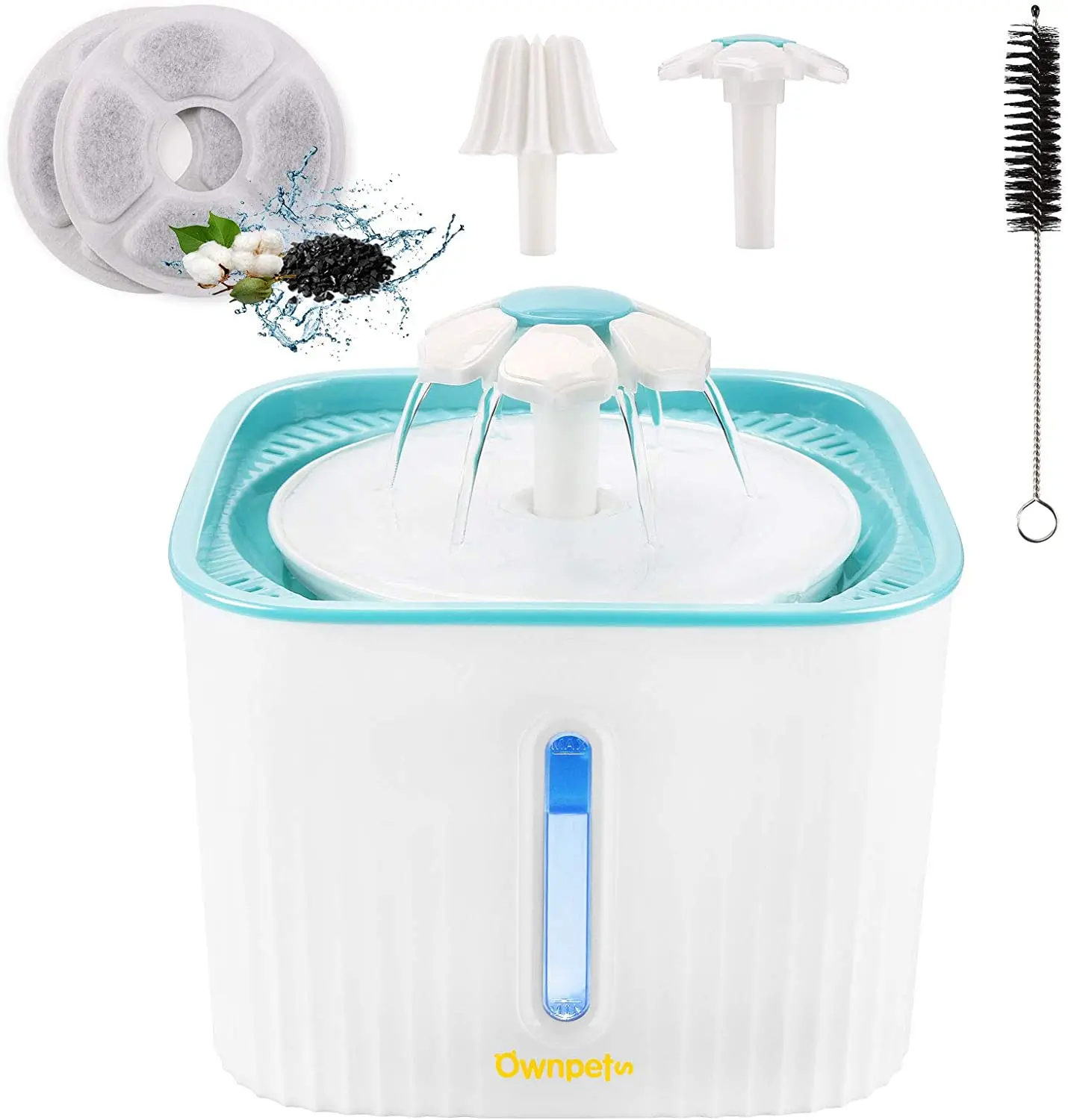 

2021 Factory Hot sale Automatic Electric Pet water dispenser cat water fountain pet water fountain with super Quiet Pump