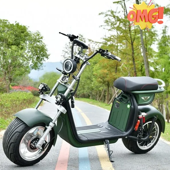 

Door To Door 2022 Best 1000W X1 Citycoco/Seev/Woqu Seev Woqu Citycoco Scooser Battery Electric Scooter For Adults UK, Black