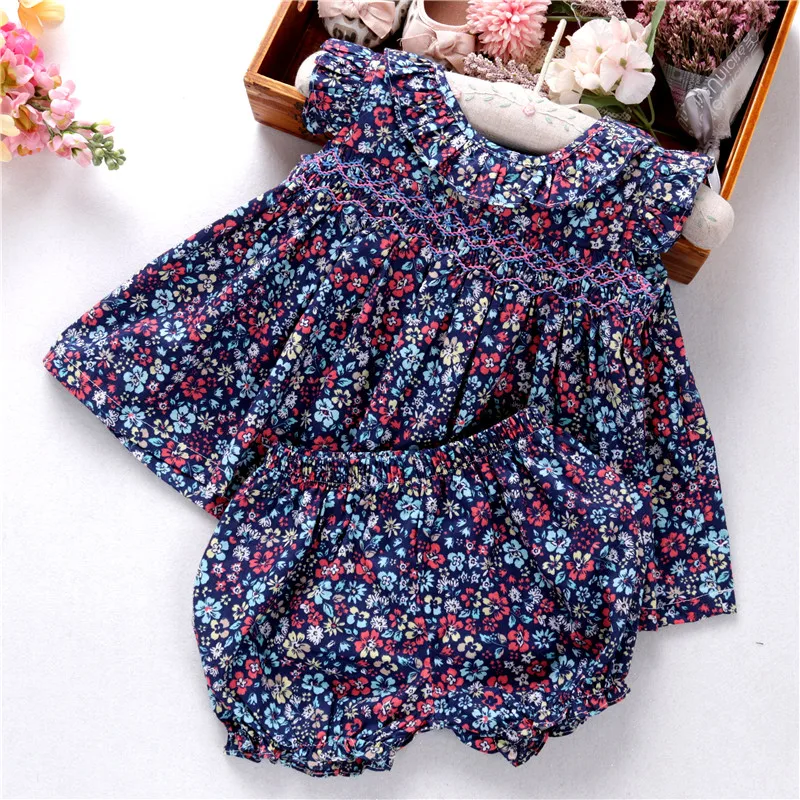 

toddler baby clothes set 2 pcs smocked clothing girl clothing sets pink summer handmade kids boutiques children fancy wholesale