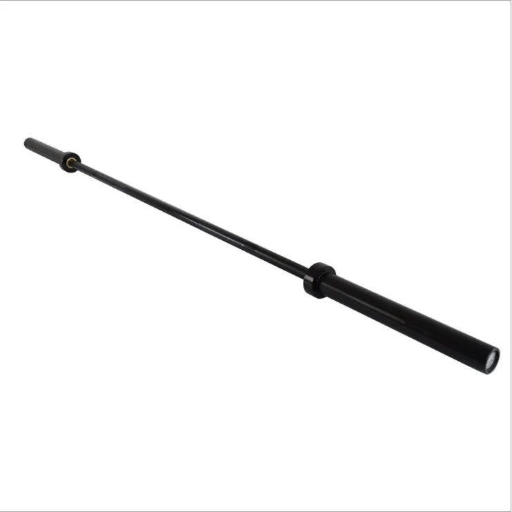 

Weightlifting Barbell with needle bearings black shaft barbell bar