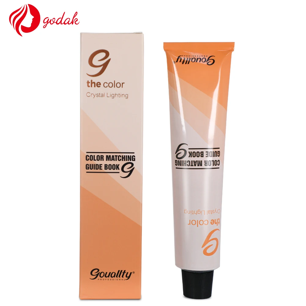 

Good Smell Salon Hair Color Gouallty Professional Ammonia Free Fashion Dye Hair Color Cream For Men, 123 colors