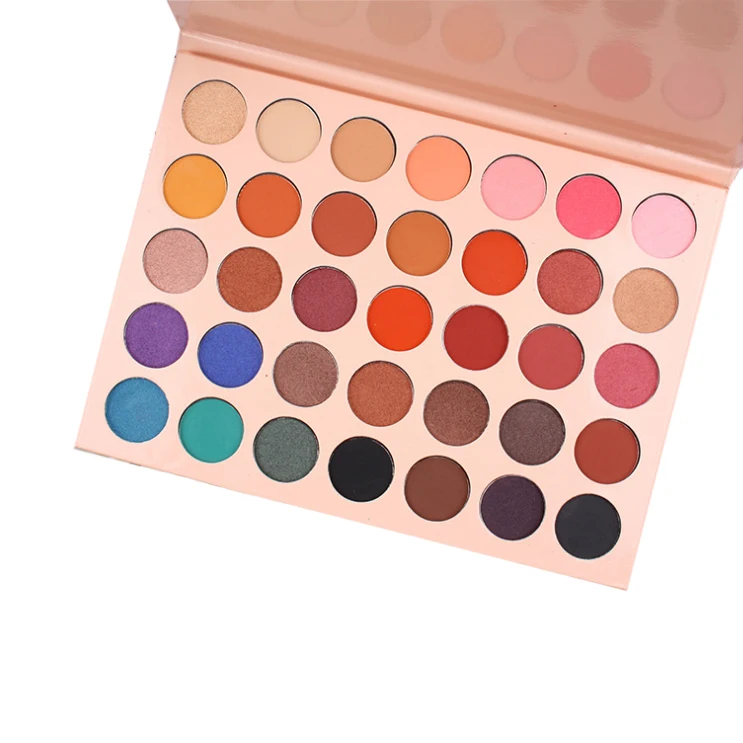 

Cosmetic Eye Pigment 35 Colors Eye Makeup Glitter Shimmer Vegan Eyeshadow Palette