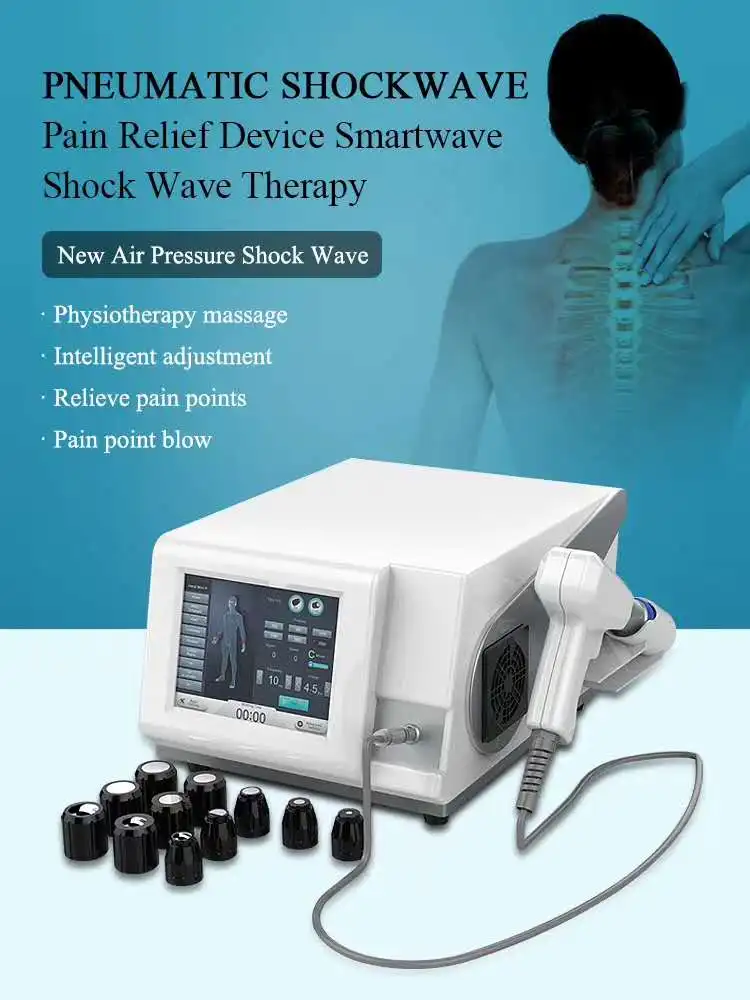 Extracorporeal portable shockwave machine radial focus ED shock wave therapy equipment device for erectile dysfunction
