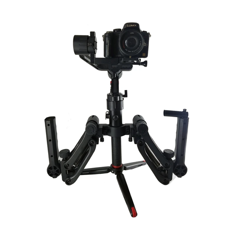 

BOB 5 axis Damping Spring Dual Handle Stabilizer Gimbal Grip Arm Camera for ZHIYUN crane 2 AK2000 AK4000 MOZA DJI Ronin S moza