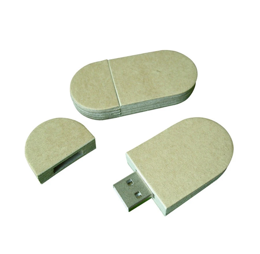 Eco-Friendly Green RoHs Paper Card Shape Wooden USB Flash Wood Flash Drive Wooden Pendrive - ANKUX.COM