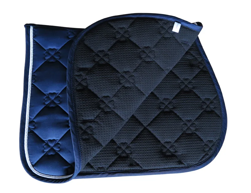 

Horse Riding Saddle Pads High Quality Saddle Mat for Horse, Red navy blue