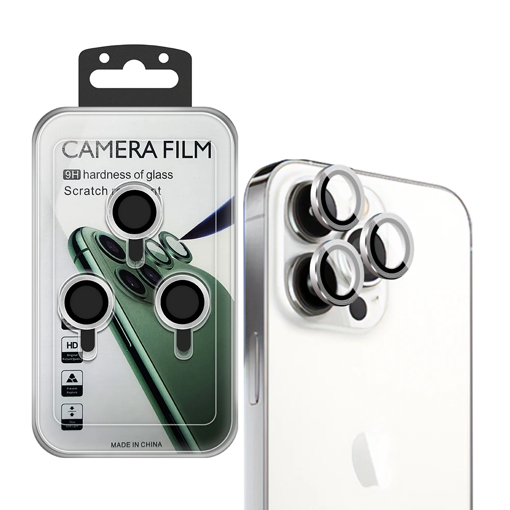 

3D Full Coverage Camera Lens Screen Protector For Iphone 13 14 Pro Max Tempered Glass Screen Camera Protector