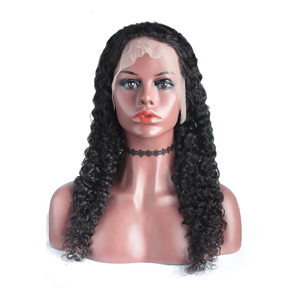 

Pre Plucked Natural Hairline with Baby Hair 150% Density Transparent Lace Front Human Hair Wig