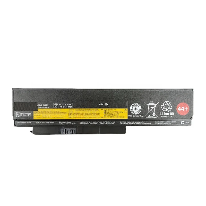 

for Lenovo Laptop battery x230 44+ 45N1023 X220 X220i X220s X230i icr18650 battery 4400mAh 11.1V Thailand Original