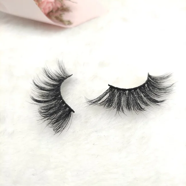 5d mink false lashes wholesale private label fluffy 3d 5d 25mm mink eyelashes with packing box