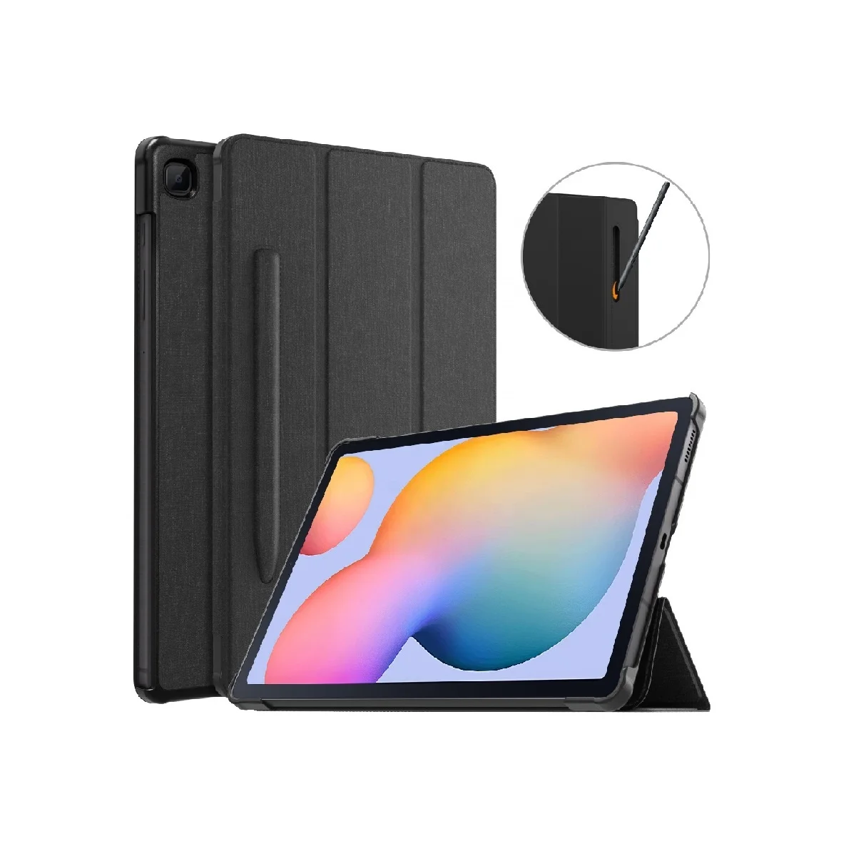 

MoKo Tri-Fold PU Smart Flip Tablet Case for Samsung Galaxy Tab S6 Lite 10.4 SM-P610/P615 2020