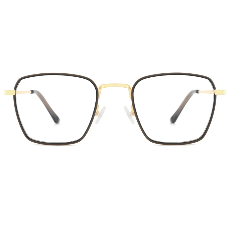 

Acetate with metal combine Optical frames with spring hinge Glasses for reading