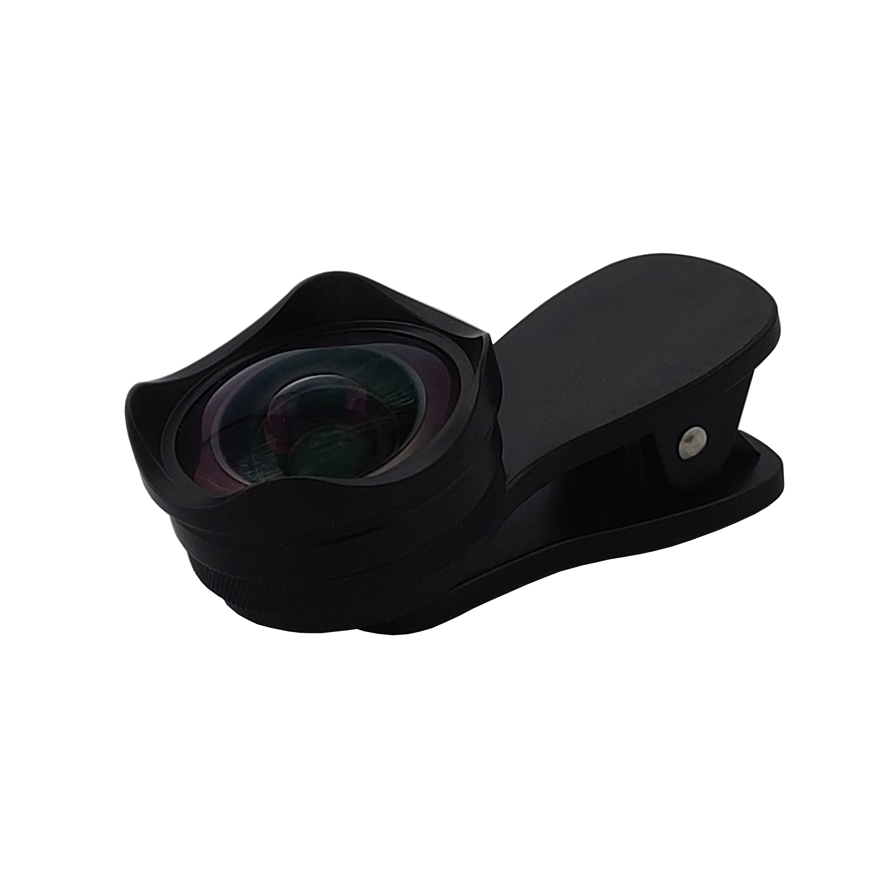 

High Quality 4k Hd Camera Lens Factory Mobile Phone 120 Degree 0.6x Wide Angle 15x Macro Lens For Iphone, Black