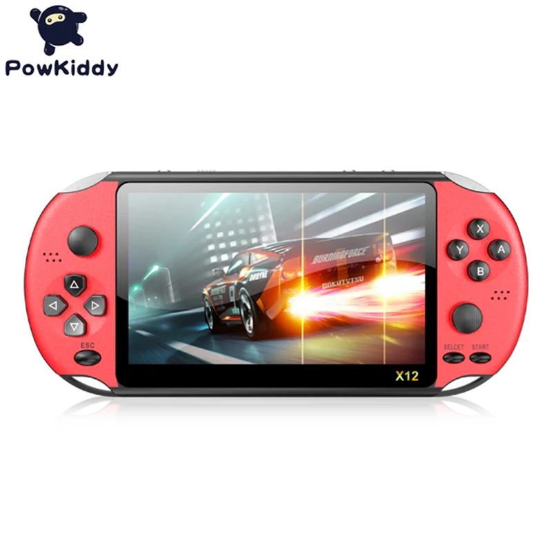 

Powkiddy X12pro 8G Handheld Game Console 64/128Bit HD Color LCD Screen 3000 Games Kid Video Retro Portable Game Player on TV