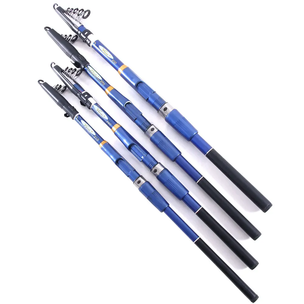 

newup Fishing Rod hard Ultra Light Fishing Stick hand pole rod 2.1m 2.4m 2.7m 3m, As picture