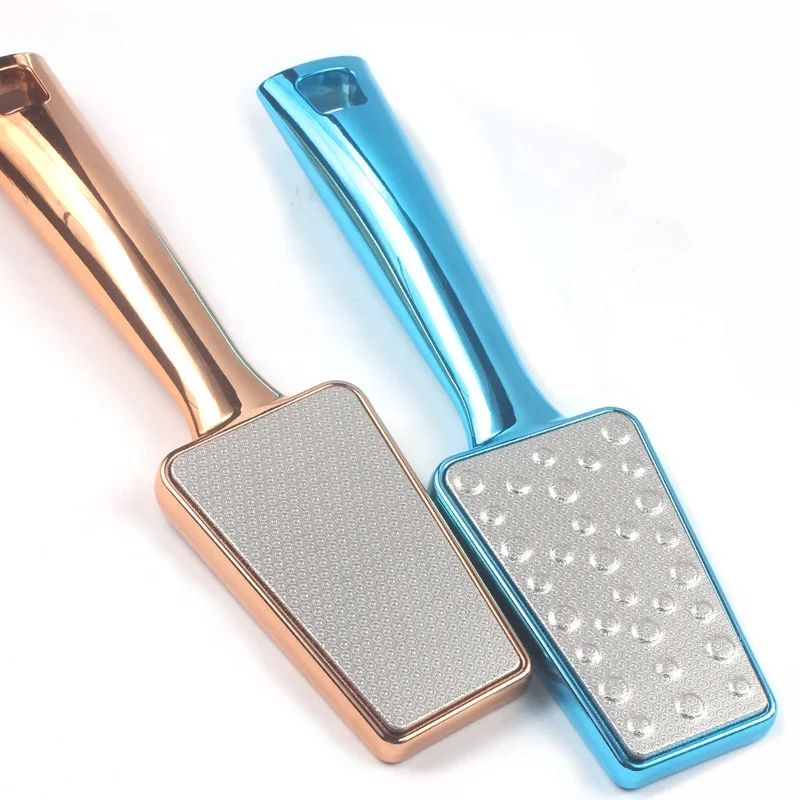 

Feet Rasp Grinder Portable File Tools Washable Women Men Feet Steel Rub Foot Dead Skin Exfoliator Metal Pedicure Callus Remover