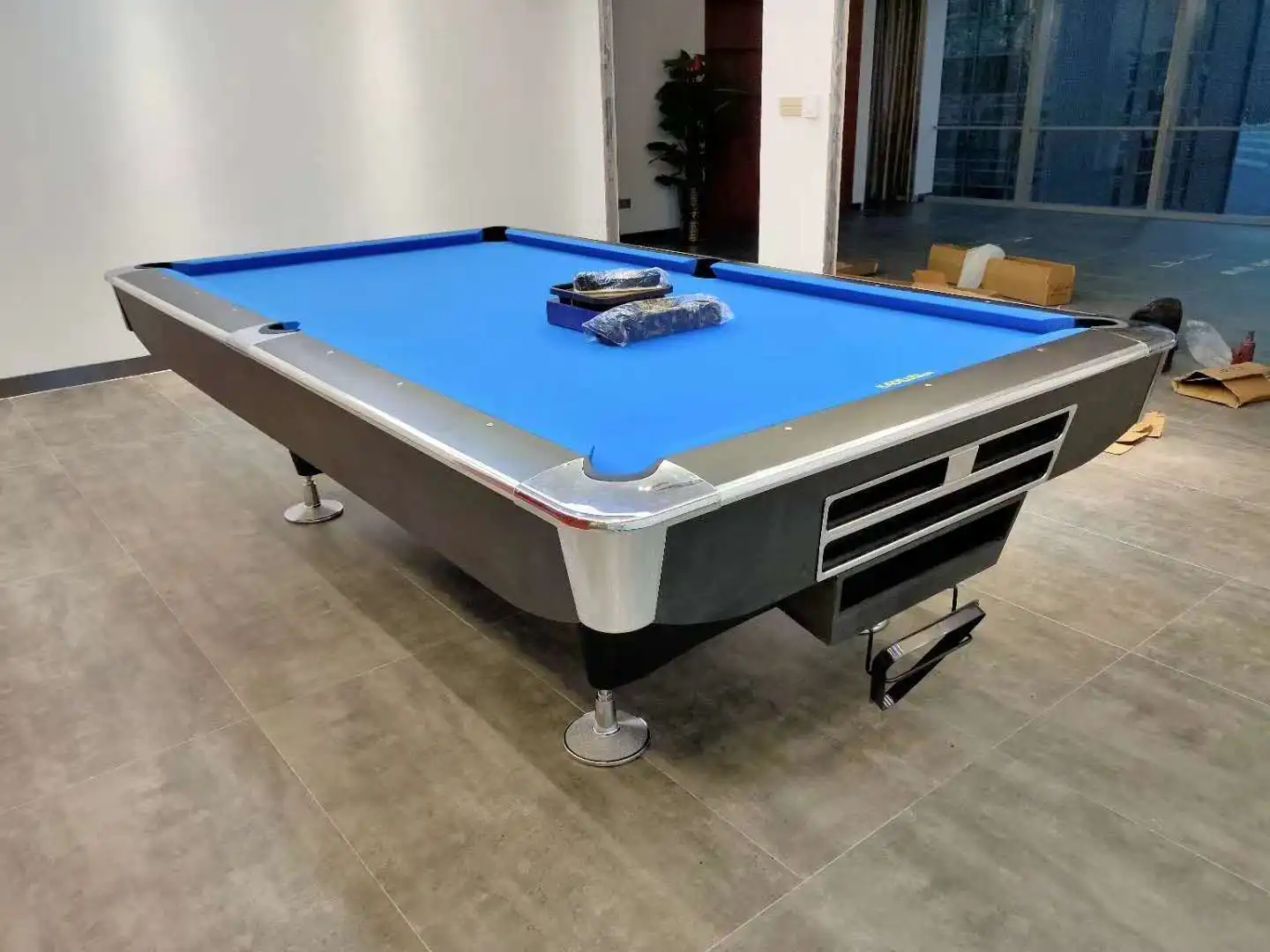Customized High Quality 8/9ft Nineball Pool Table Indoor Sport