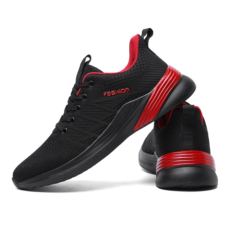 

Wholesale breathable men sports shoes fashion walking style running sneaker lightweight slim shoes, Mixed colors