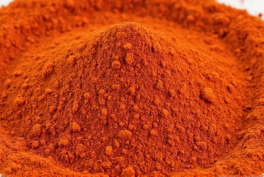 Traditional Calabrian chili powder in a wooden bowl