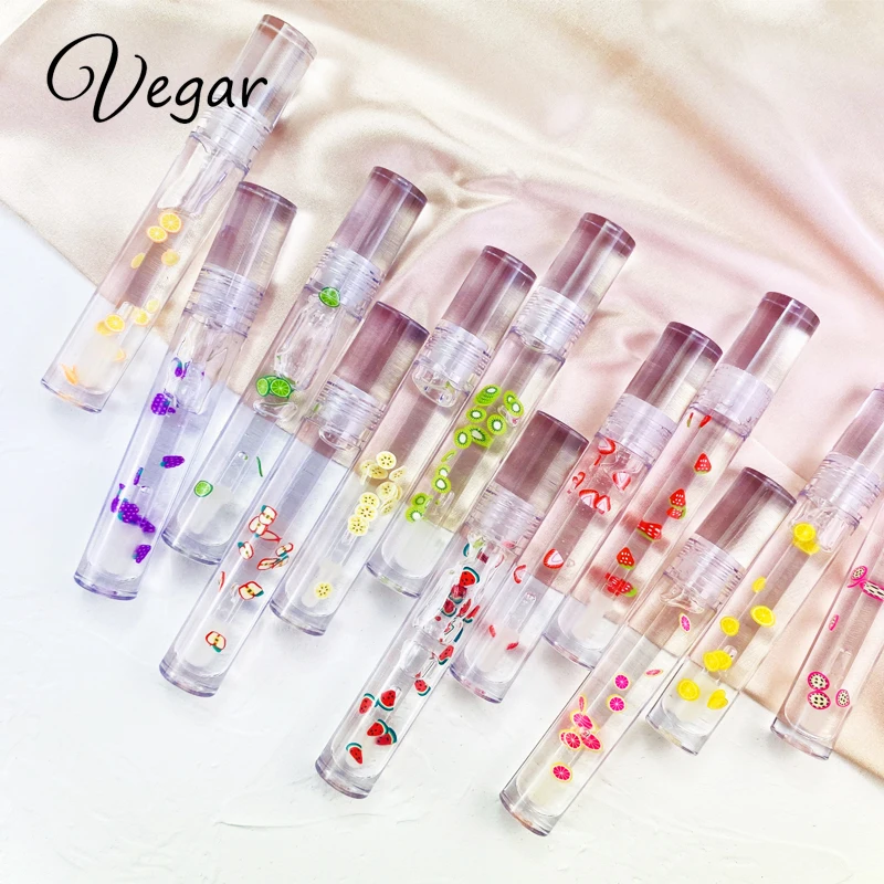 

Private label fruit lip oil wholesale clear lip gloss cosmetics transparent lip gloss, Available