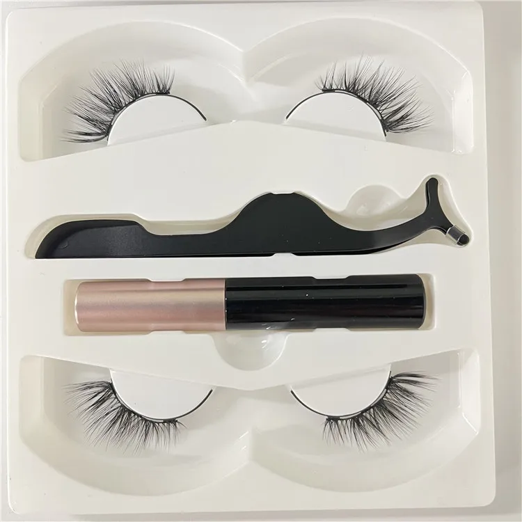 

Magnetic Eyelashes With Eyeliner Pen Magnet Lash Easy Apply Personal Design Logo Box Customizing Wholesale Direct Supply Samples