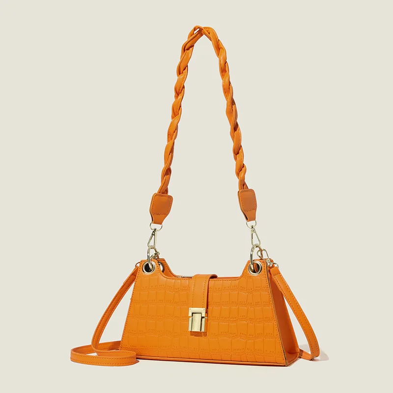 

France famous brand PU leather handbags 2022 women bag luxury underarm shoulder bag sac a main femm a bas prix