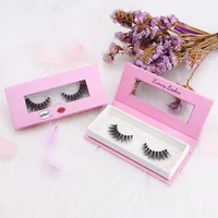 

Wholesale Eyelashes Custom 3d Mink Eyelash Strip Lashes Packaging Box From Qingdao