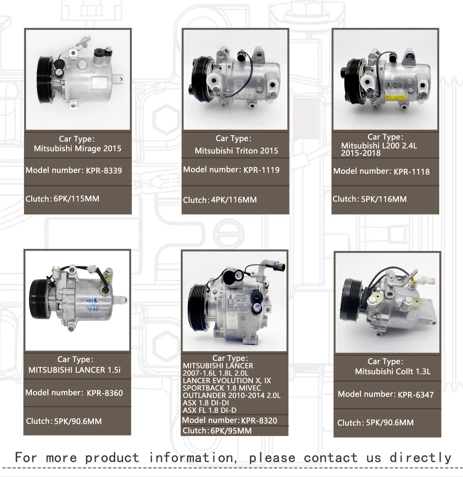 For Mitsubishi,Car Ac Compressor 7813a385 Z0015551b 815262 T77496b/ Buy Car Ac Compressor,Car