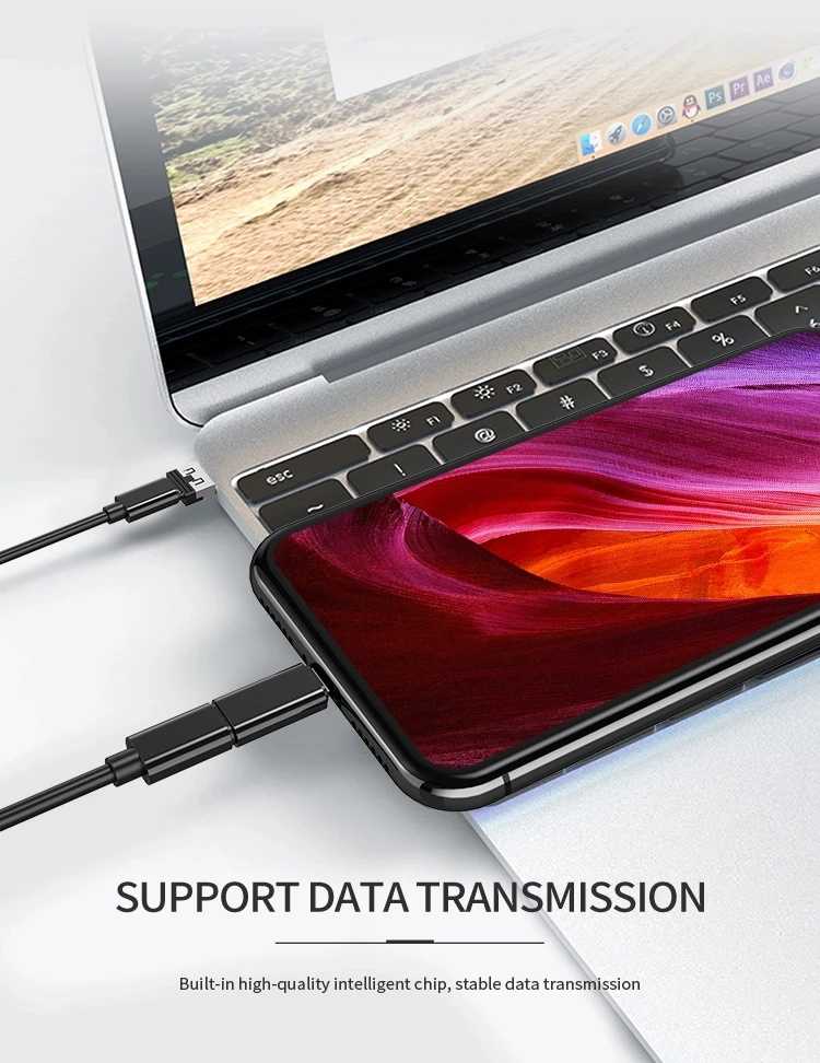 Support Data Transmission Combination Storage 3 In 1 USB Charging Cable For Iphone Type-c - ANKUX.COM