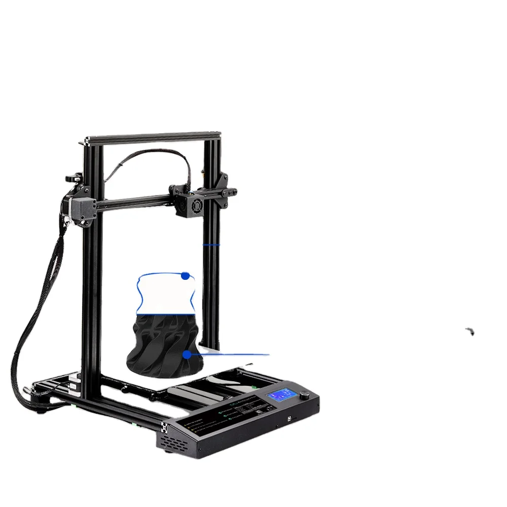 DIY 3D Printer 310x310x400mm Printing Size Works with different Filament  Bulb