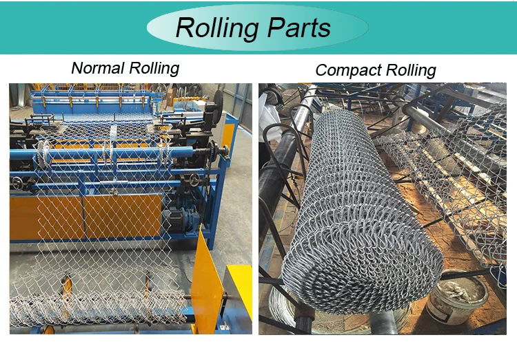 Double Wire Feeding Full Automatic High Speed Grass Wall Lawn Decoration Wire Mesh Chain Link Fence Machine Factory Price